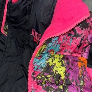 Nike tie dye jacket and vest